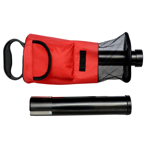 Detachable Portable Pick Up Retriever Zipper Storage Bag Ball Collector Outdoor Sport Gear golf gdz Detachable Portable Pick Up Retriever Zipper Storage Bag Ball Collector Outdoor Sport Gear – Image 2