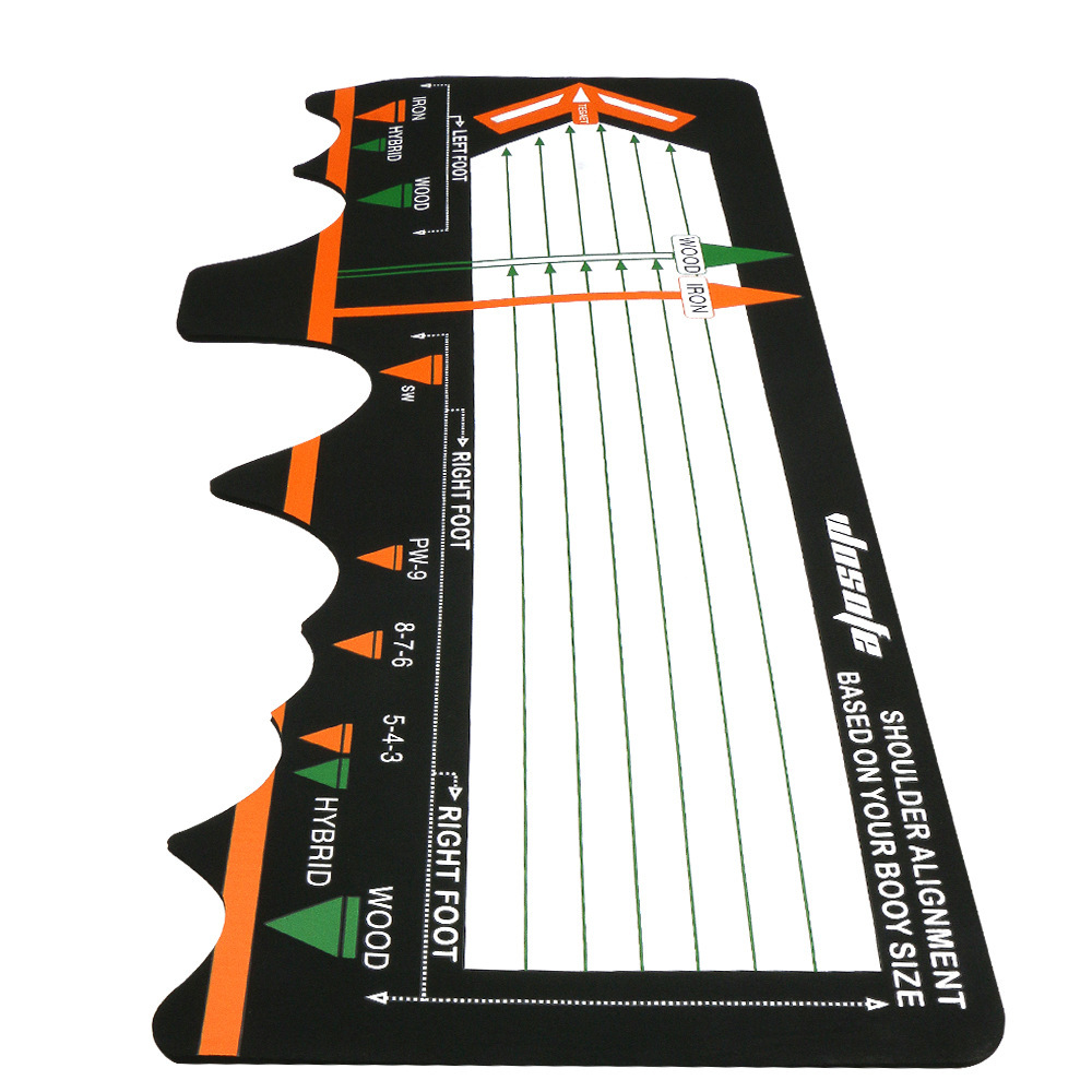 Tapis de positionnement de stance golf gdz Tapis de positionnement de stance – Image 2