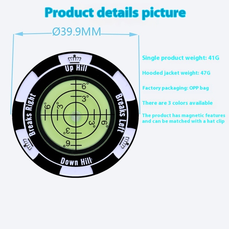 Lecture de pente & marque balle golf gdz Lecture de pente & marque balle – Image 3
