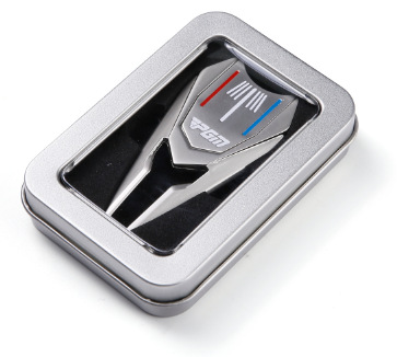 Outil relève-pitch golf multifonction : L'Indispensable du Green golf gdz Outil relève-pitch golf multifonction robuste en alliage de zinc pour l'entretien du green