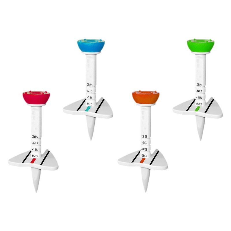 Tee de golf directionnel de précision : L'outil Indispensable : Orange x1 golf gdz Tee de golf directionnel de précision orange en silicone pour alignement de swing