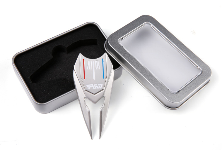 Outil relève-pitch golf multifonction : L'Indispensable du Green golf gdz Outil relève-pitch golf multifonction robuste en alliage de zinc pour l'entretien du green