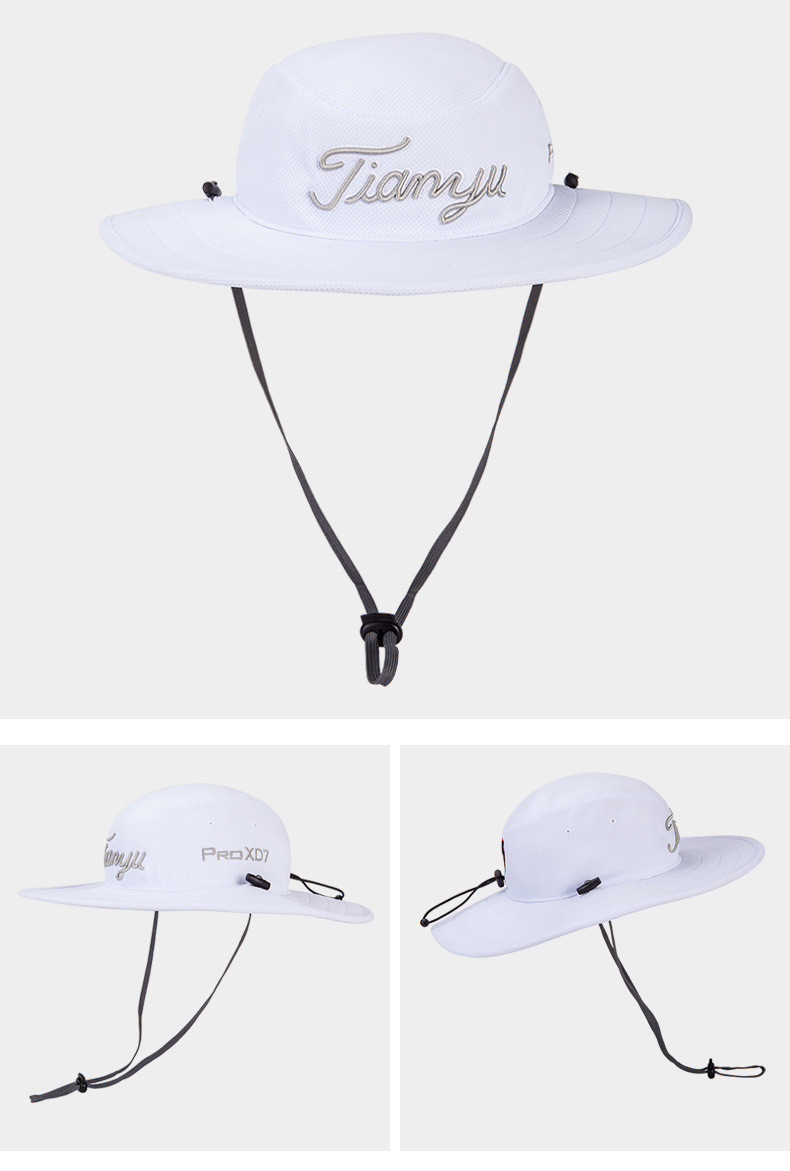 Chapeau de golf anti-UV à large bord : Protection Ultime golf gdz Chapeau de golf anti-UV à large bord : Protection Ultime