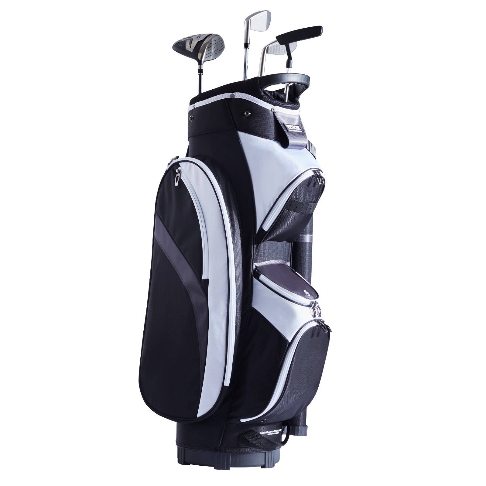 Sac de golf pour chariot 14 compartiments - Noir