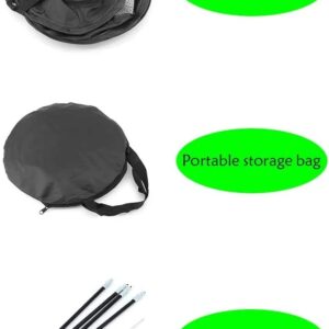 Filet d'entrainement de golf pliable pour chipping en intérieur
